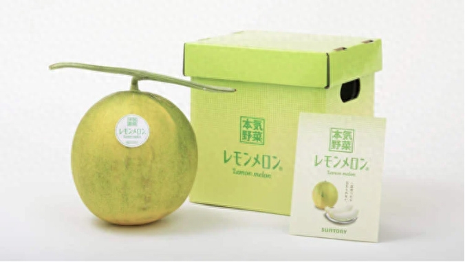 炎炎夏日最适合吃甜甜的西瓜和酸酸的柠檬了，日本一家园艺公司花了五年时间将西瓜和柠檬“二合一”，培育出了酸甜可口的“柠檬西瓜”。Credit: Suntory FlowersThe Lemon Melon is a newly-de