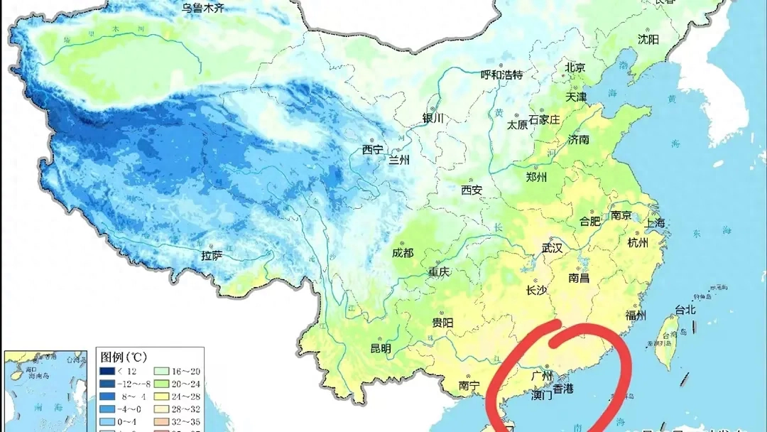 警报！警报！广东地区部分地区有降雨，出门记得带