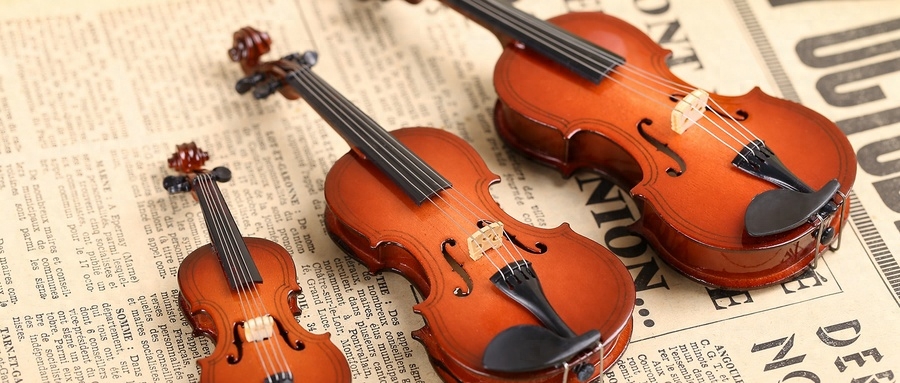 小提琴小提琴在弦乐器组中体积最小，音域最高，它的表现力格外丰富多样。在演奏技术方面，小提琴在全乐队中也最灵活，它适于演奏任何速度和形式的乐句，包括带有和弦式进行的