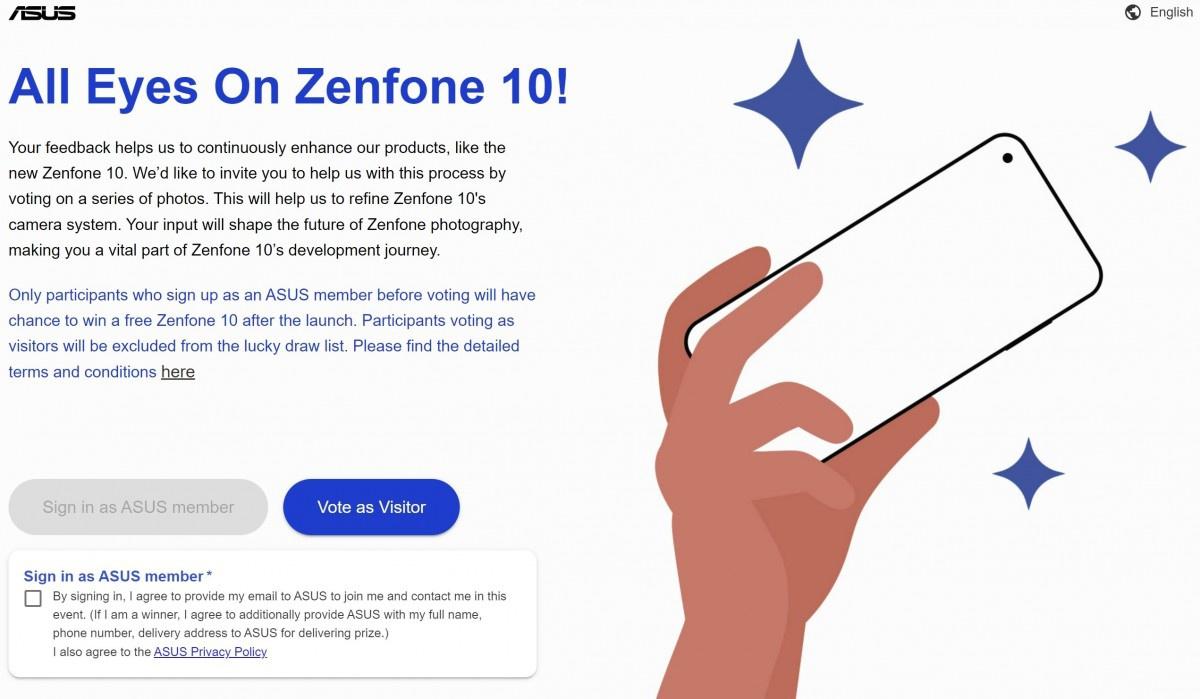 IT之家 5 月 26 日消息，华硕于去年 7 月推出了 Zenfone 9 手机，按照惯例，预计华硕 Zenfone 10 手机新品也将在今年夏季推出。华硕在官方网站上设立了页面，用于盲测 Zenfone 10 相机并收集反